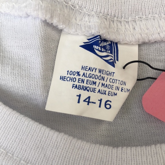 White Fairy Pink Glitter Baby Tee - Picture 5 of 5